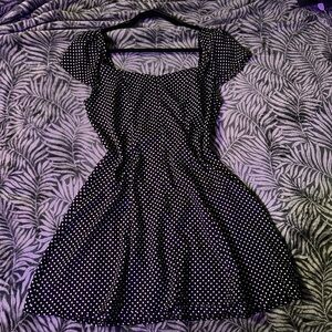 Black Dot mini Dress